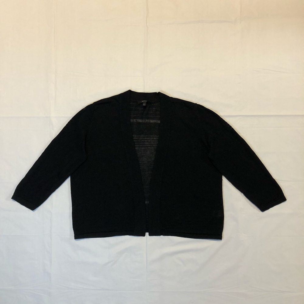 Apt. 9 Women’s Long Sleeve Stretch Open Front Cardigan Sweater size L